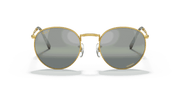 Silver/Green Lenses, Polished Gold Frame