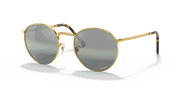 Silver/Green Lenses, Polished Gold Frame