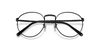 [Clear Lenses, Polished Black Frame]