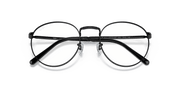 Clear Lenses, Polished Black Frame