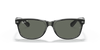 [Polarized Green Classic G-15 Lenses, Matte Black On Transparent Frame]