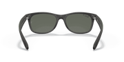 Green Lenses, Matte Rubber Black Frame