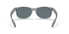 [Dark Blue Lenses, Polished Transparent Grey Frame]