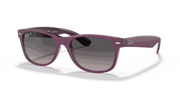 Grey Lenses, Matte Violet On Transparent Violet Frame