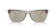 Grey Mirror Silver - Polar Lenses, Polished Transparent Grey Frame