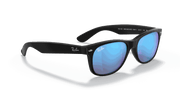 Blue Flash Lenses, Matte Rubber Black Frame