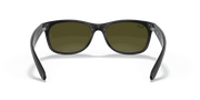 Blue Flash Lenses, Matte Rubber Black Frame