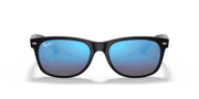 Blue Flash Lenses, Matte Rubber Black Frame