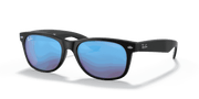 Blue Flash Lenses, Matte Rubber Black Frame