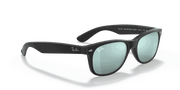 Silver Flash Lenses, Matte Rubber Black Frame