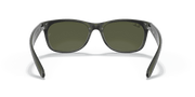 Silver Flash Lenses, Matte Rubber Black Frame