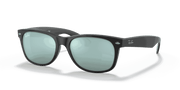 Silver Flash Lenses, Matte Rubber Black Frame