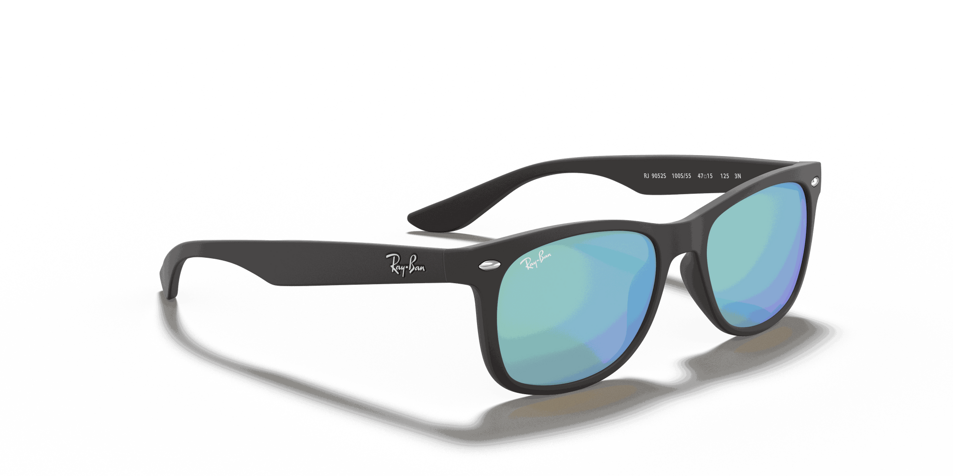 [Blue Lenses, Matte Black Frame]