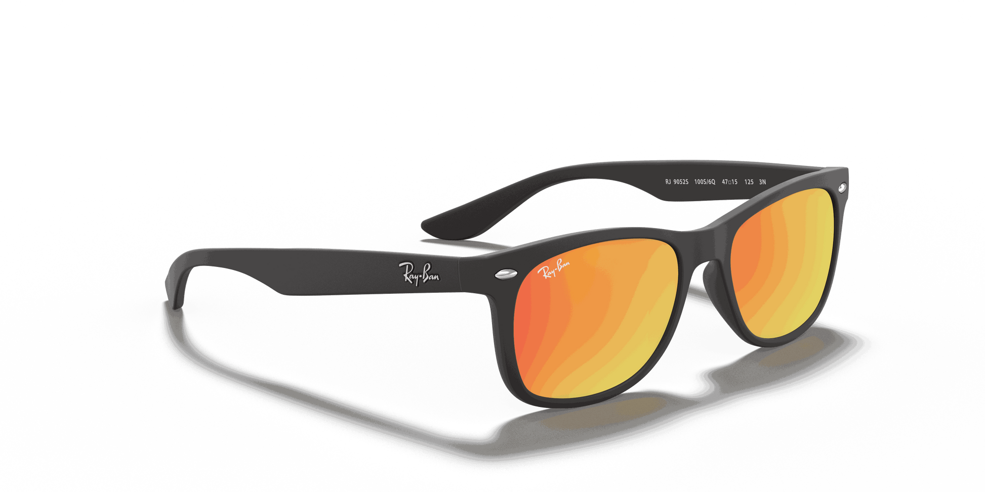 [Brown/Orange Lenses, Matte Black Frame]