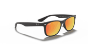 Brown/Orange Lenses, Matte Black Frame