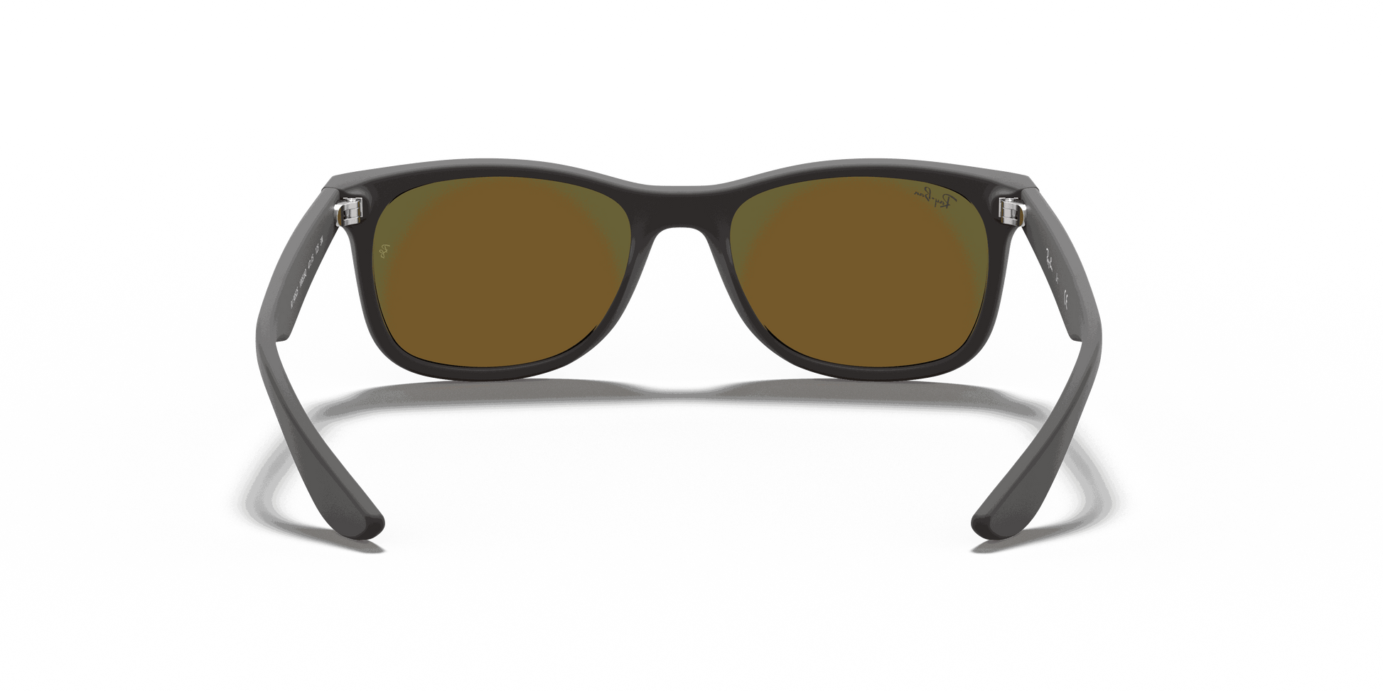 [Brown/Orange Lenses, Matte Black Frame]