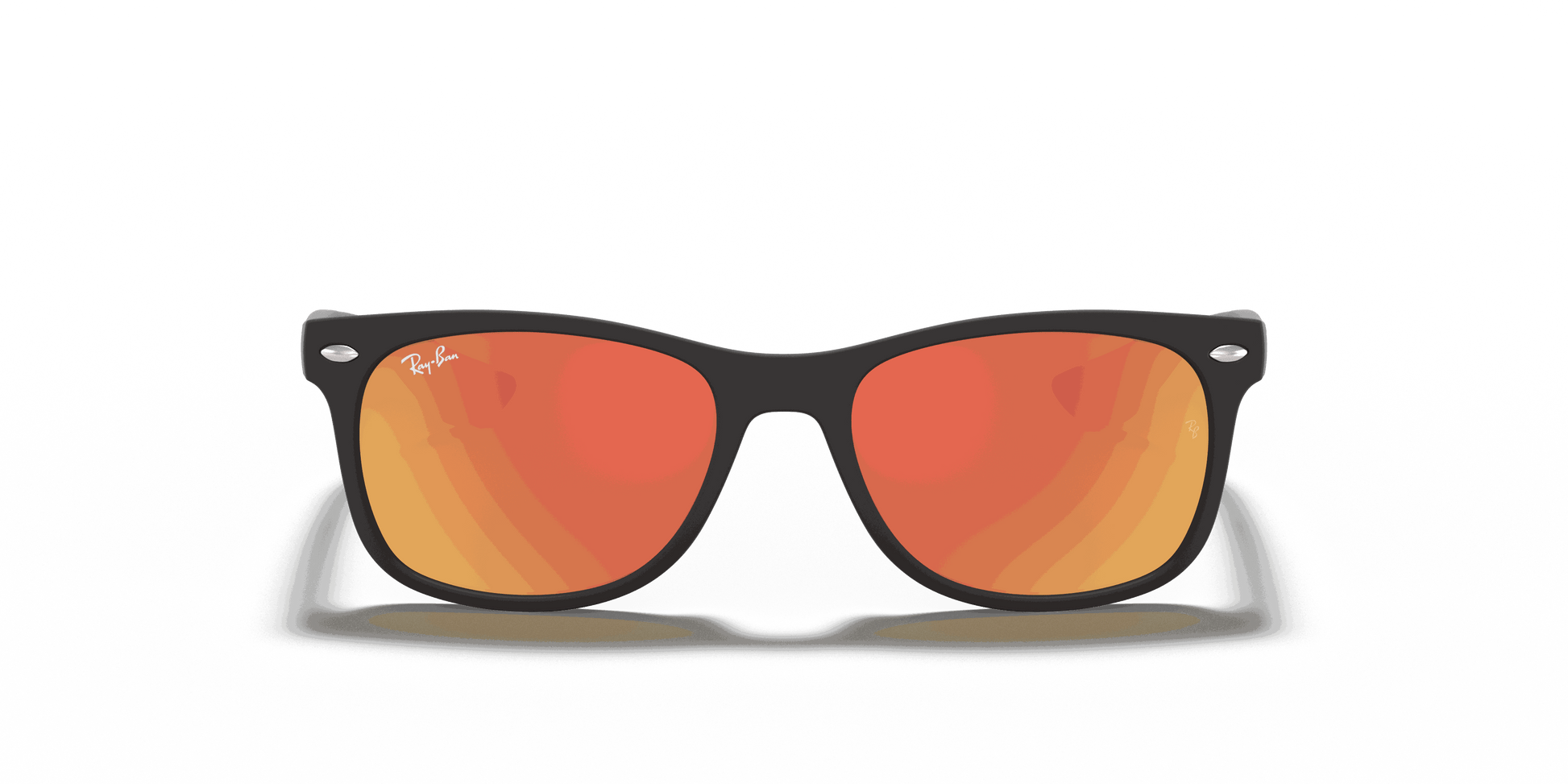 [Brown/Orange Lenses, Matte Black Frame]