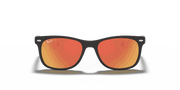 Brown/Orange Lenses, Matte Black Frame