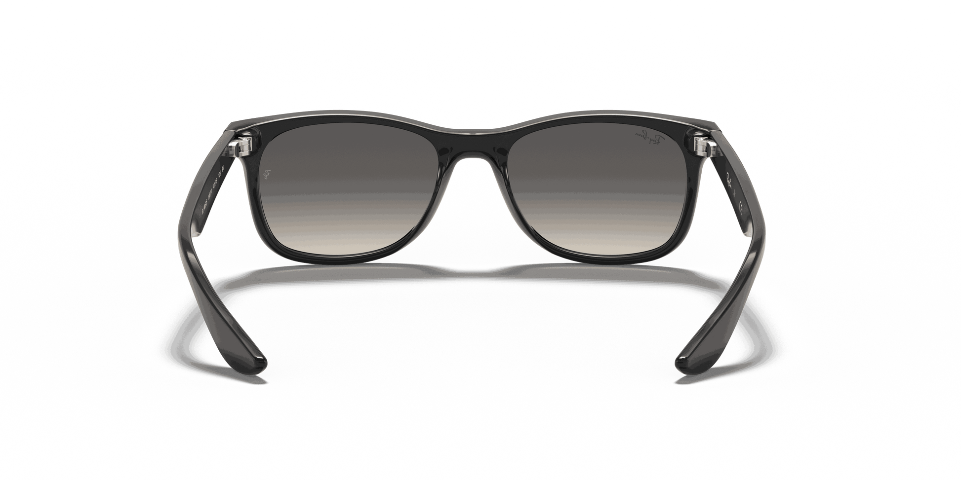 [Light Grey/Dark Grey Lenses, Polished Black Frame]