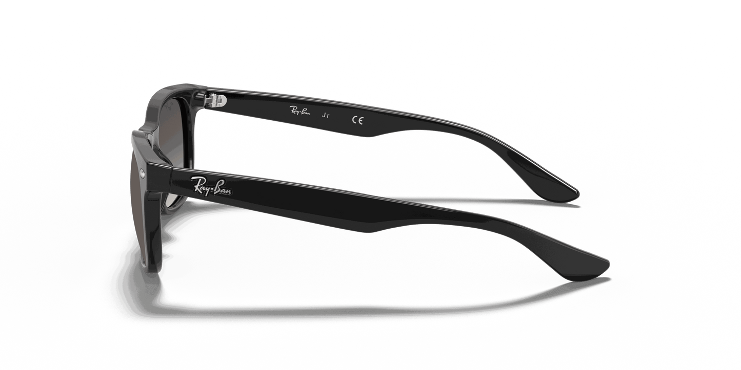 [Light Grey/Dark Grey Lenses, Polished Black Frame]