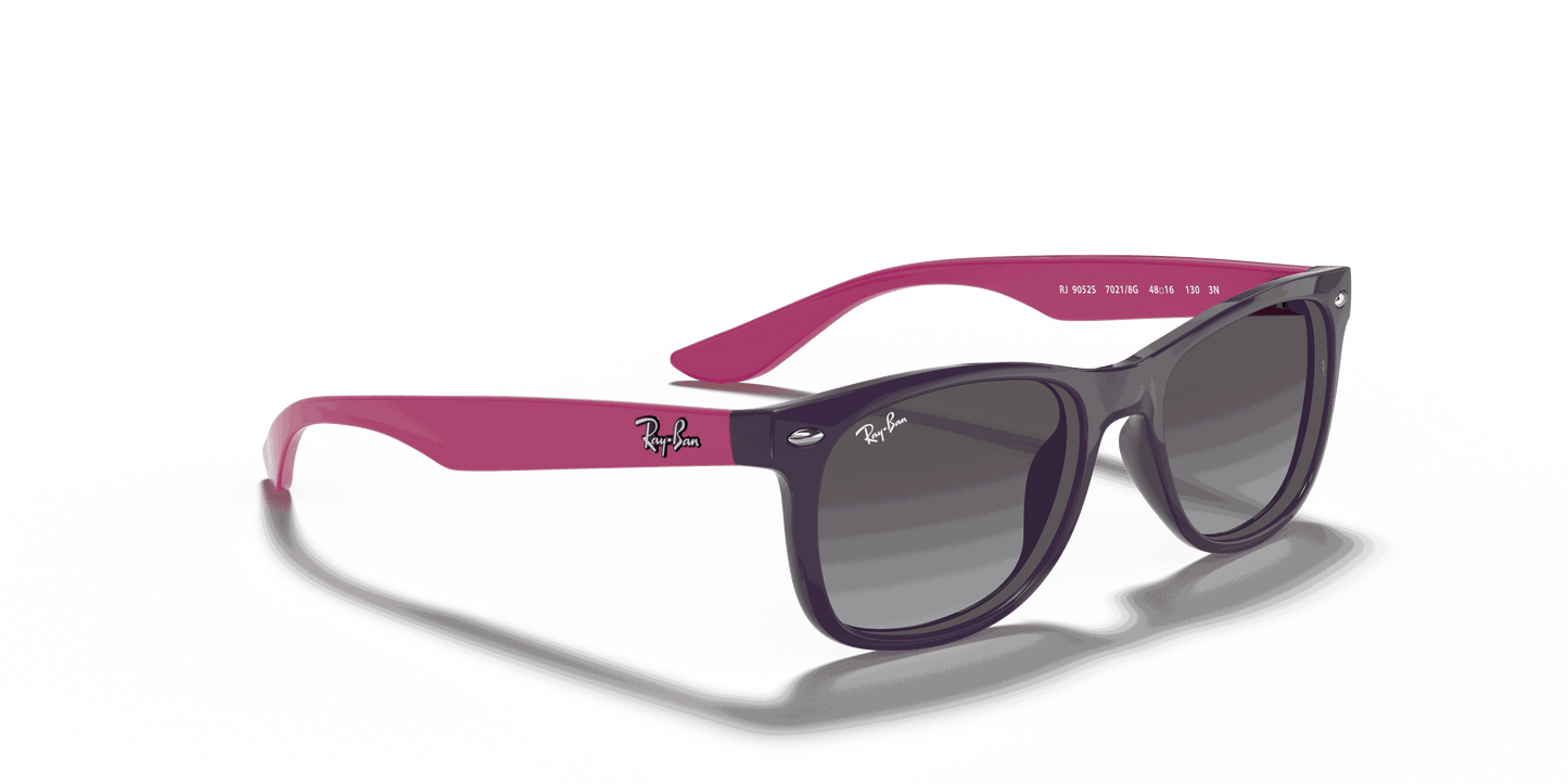 [Light Grey/Dark Grey Lenses, Polished Violet Frame]