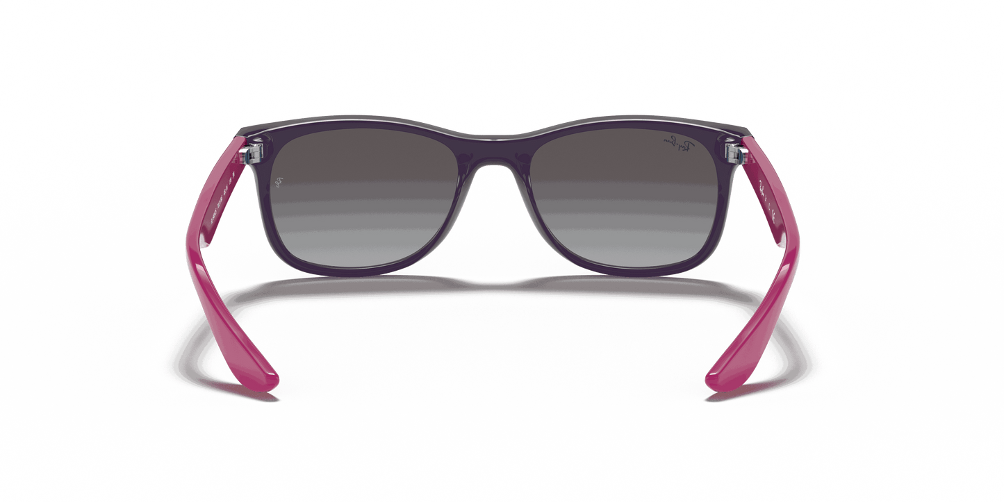[Light Grey/Dark Grey Lenses, Polished Violet Frame]