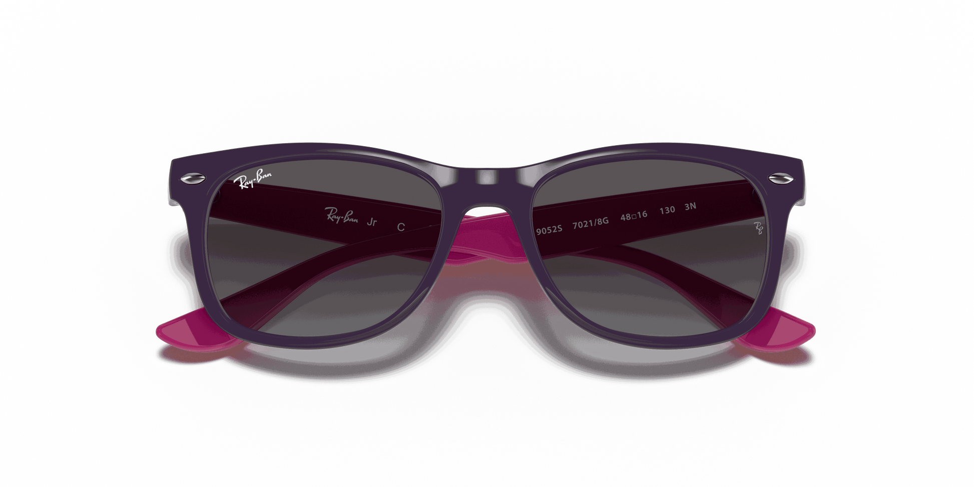 [Light Grey/Dark Grey Lenses, Polished Violet Frame]