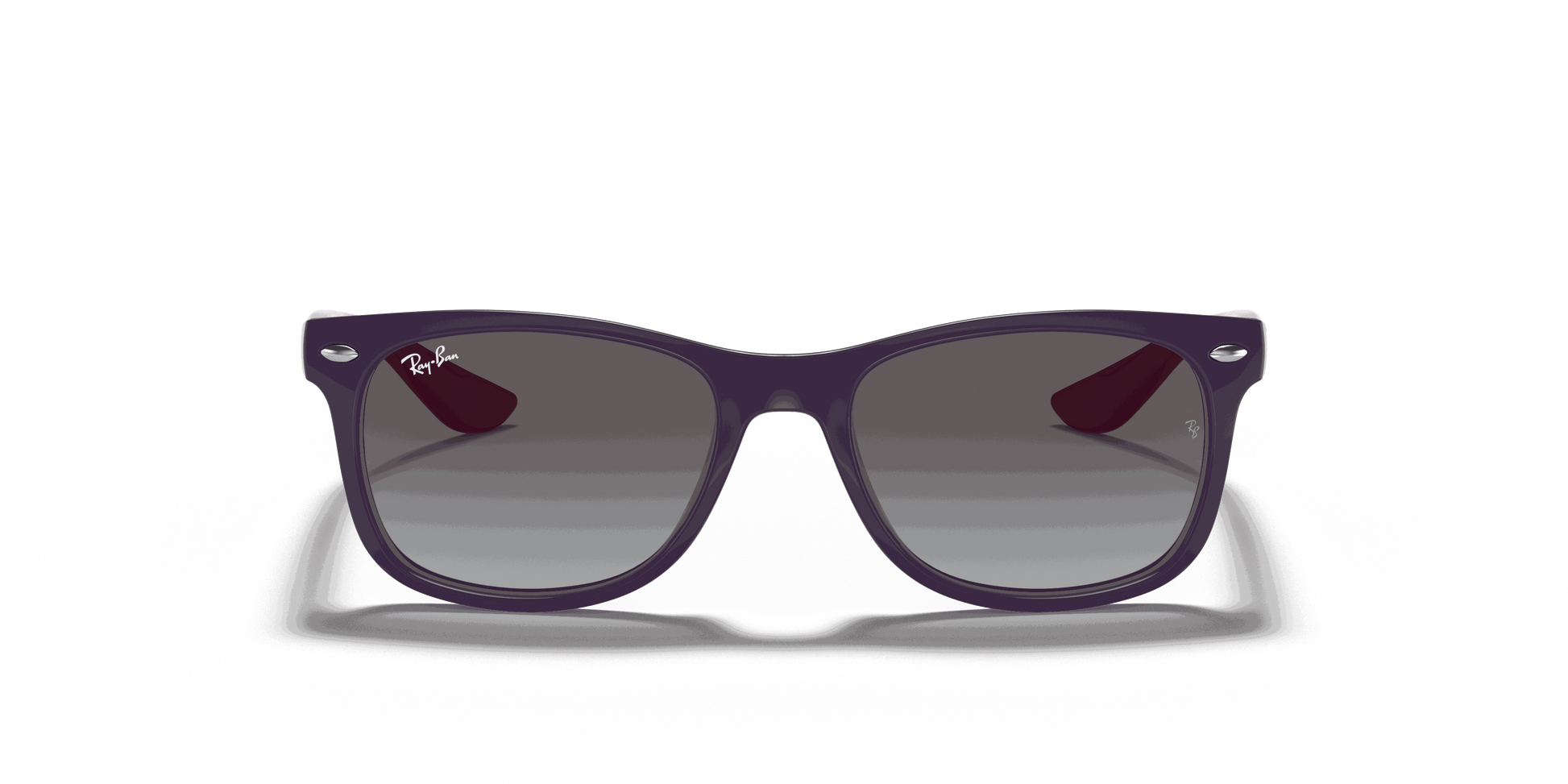[Light Grey/Dark Grey Lenses, Polished Violet Frame]