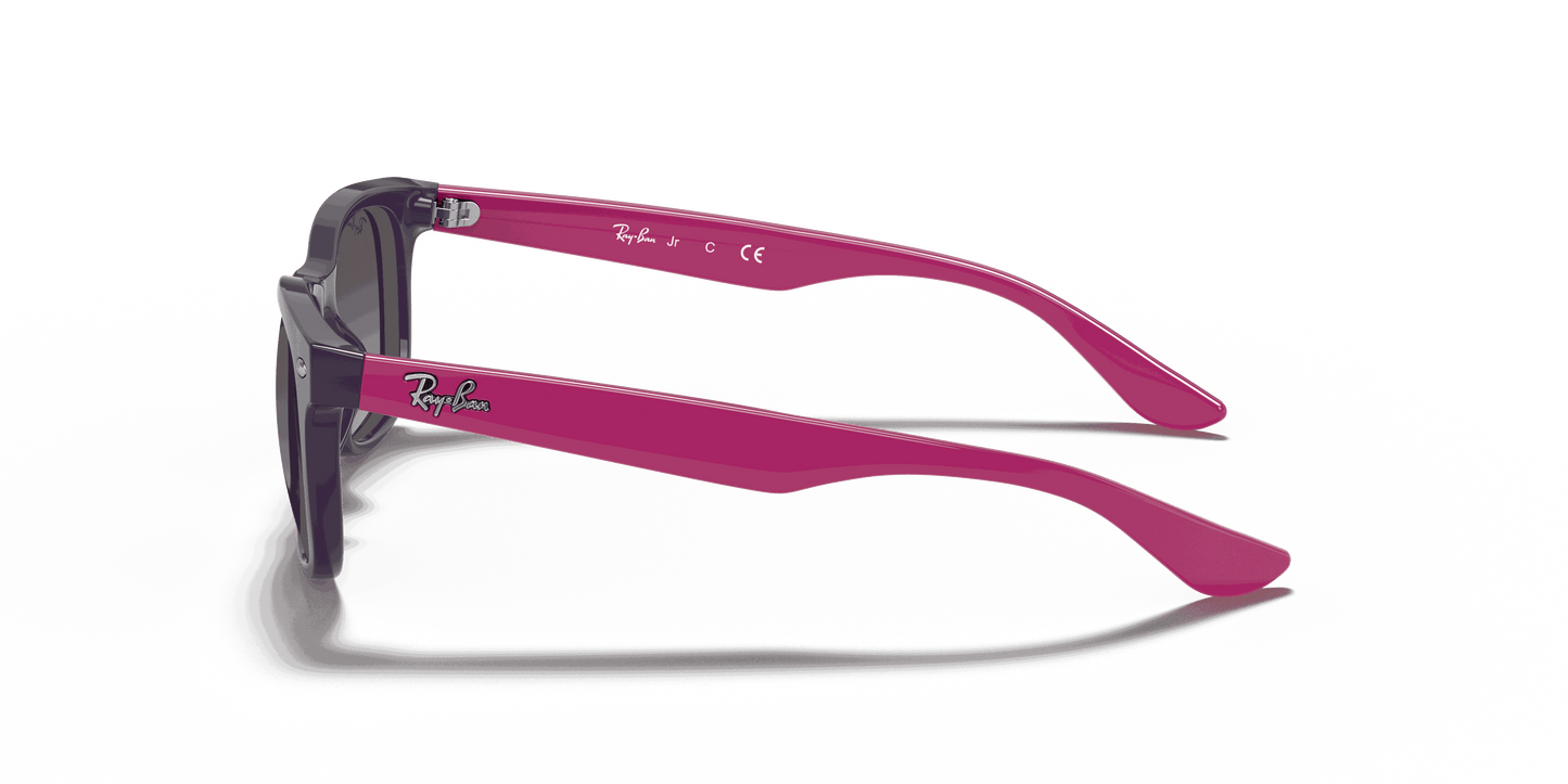 [Light Grey/Dark Grey Lenses, Polished Violet Frame]