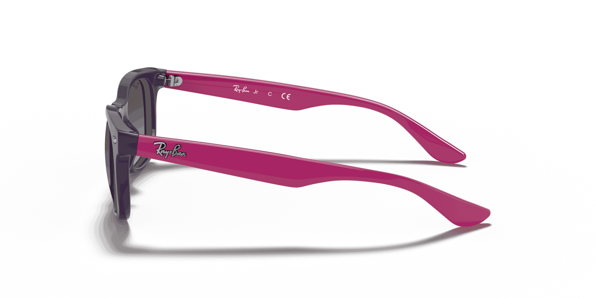 [Light Grey/Dark Grey Lenses, Polished Violet Frame]