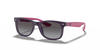 [Light Grey/Dark Grey Lenses, Polished Violet Frame]