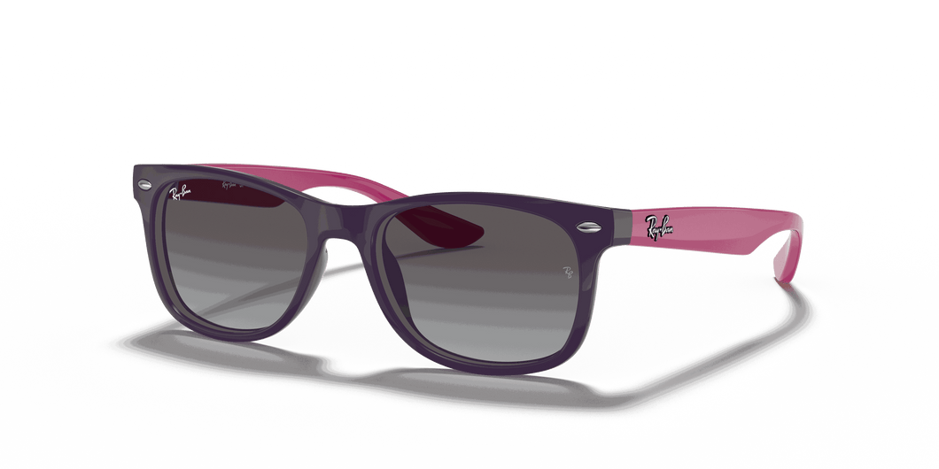 [Light Grey/Dark Grey Lenses, Polished Violet Frame]