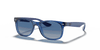 [Light Grey/Dark Grey Lenses, Polished Transparent Blue Frame]