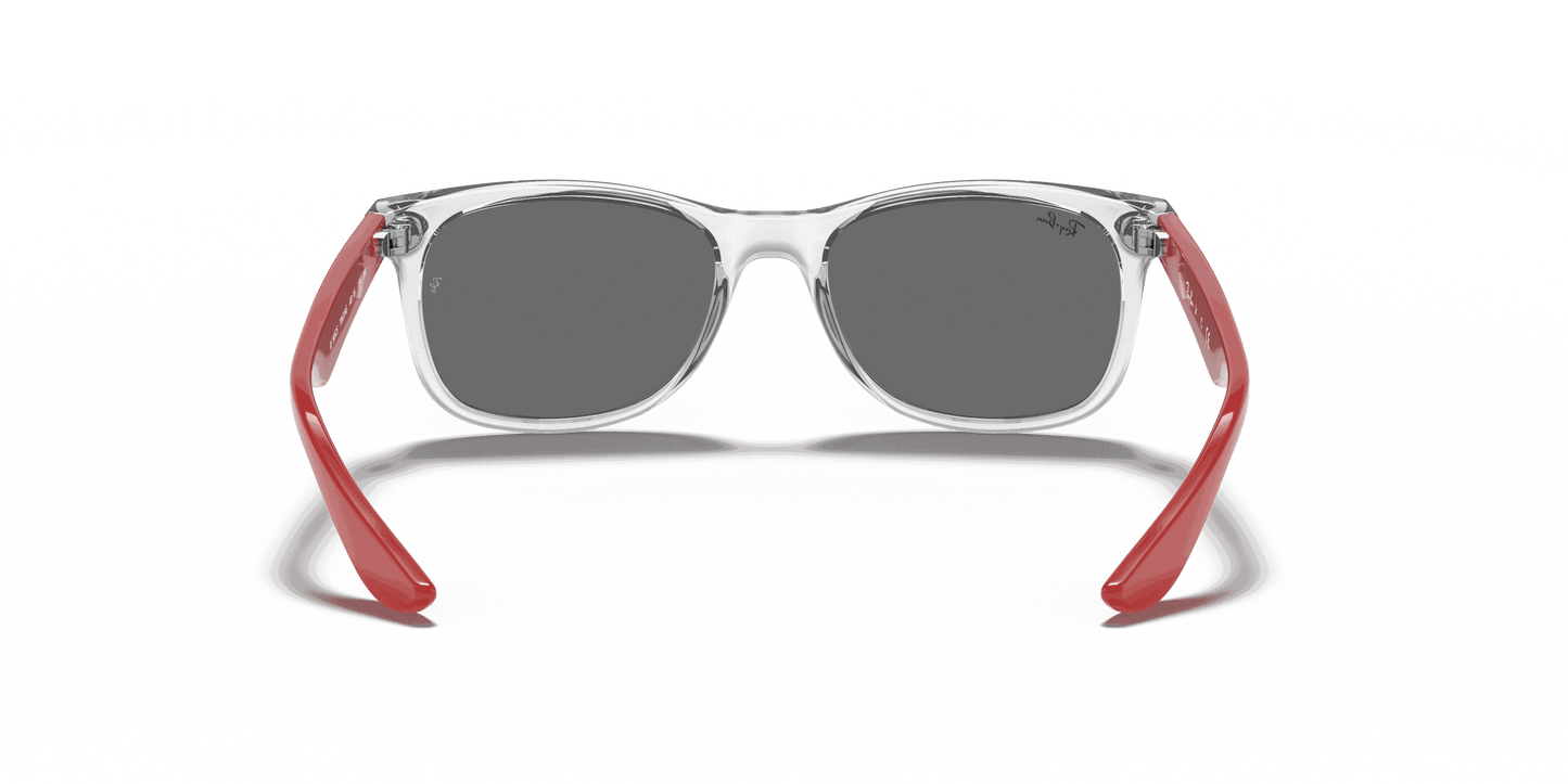 [Grey/Silver Lenses, Polished Transparent Grey Frame]