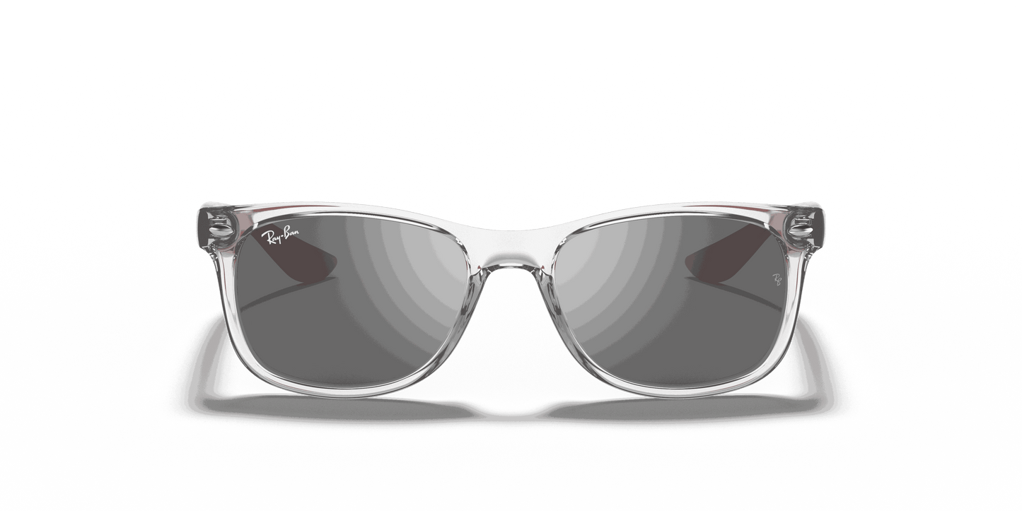 [Grey/Silver Lenses, Polished Transparent Grey Frame]