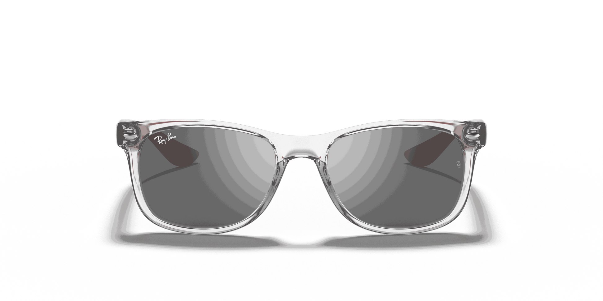[Grey/Silver Lenses, Polished Transparent Grey Frame]