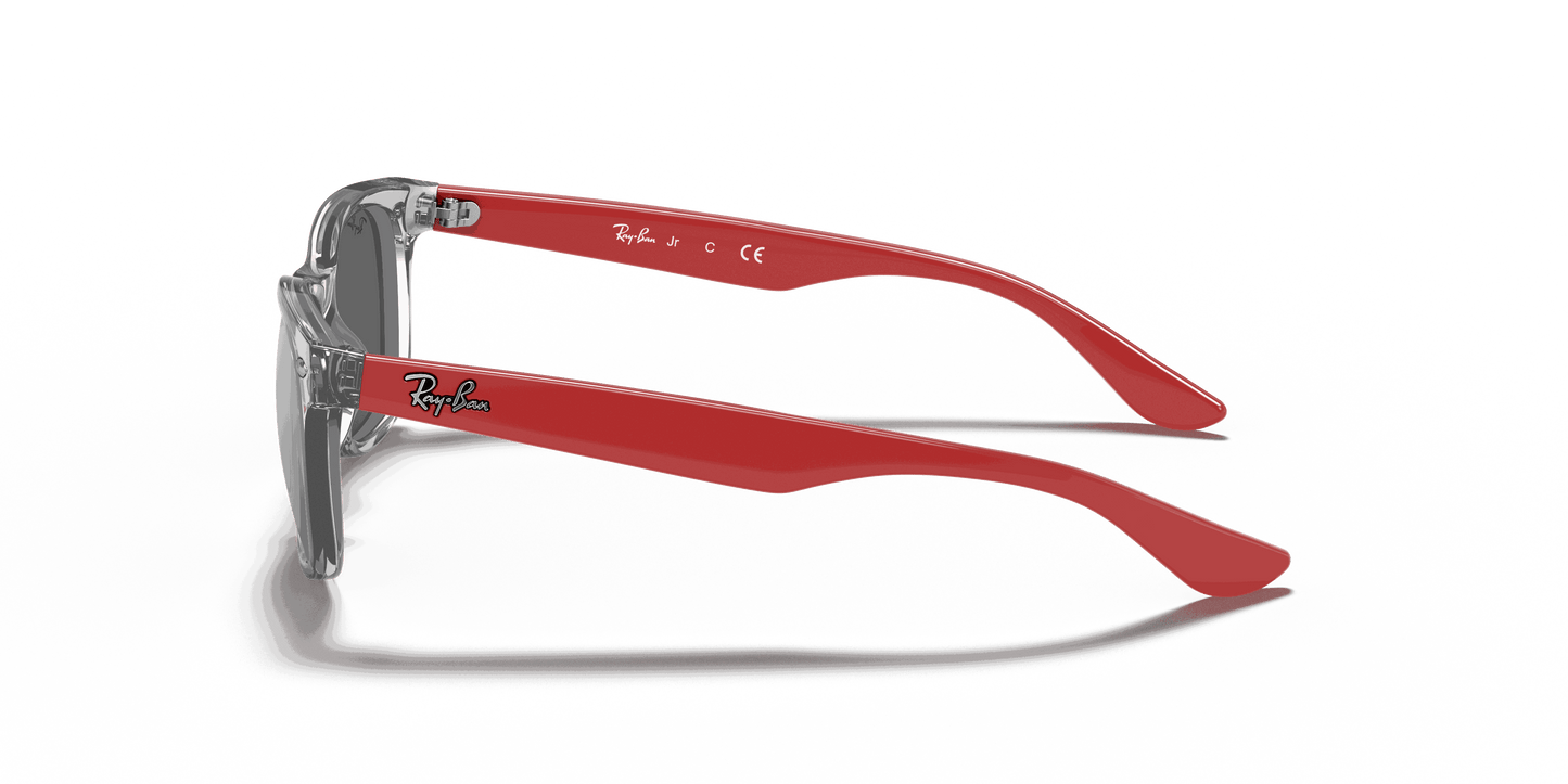 [Grey/Silver Lenses, Polished Transparent Grey Frame]