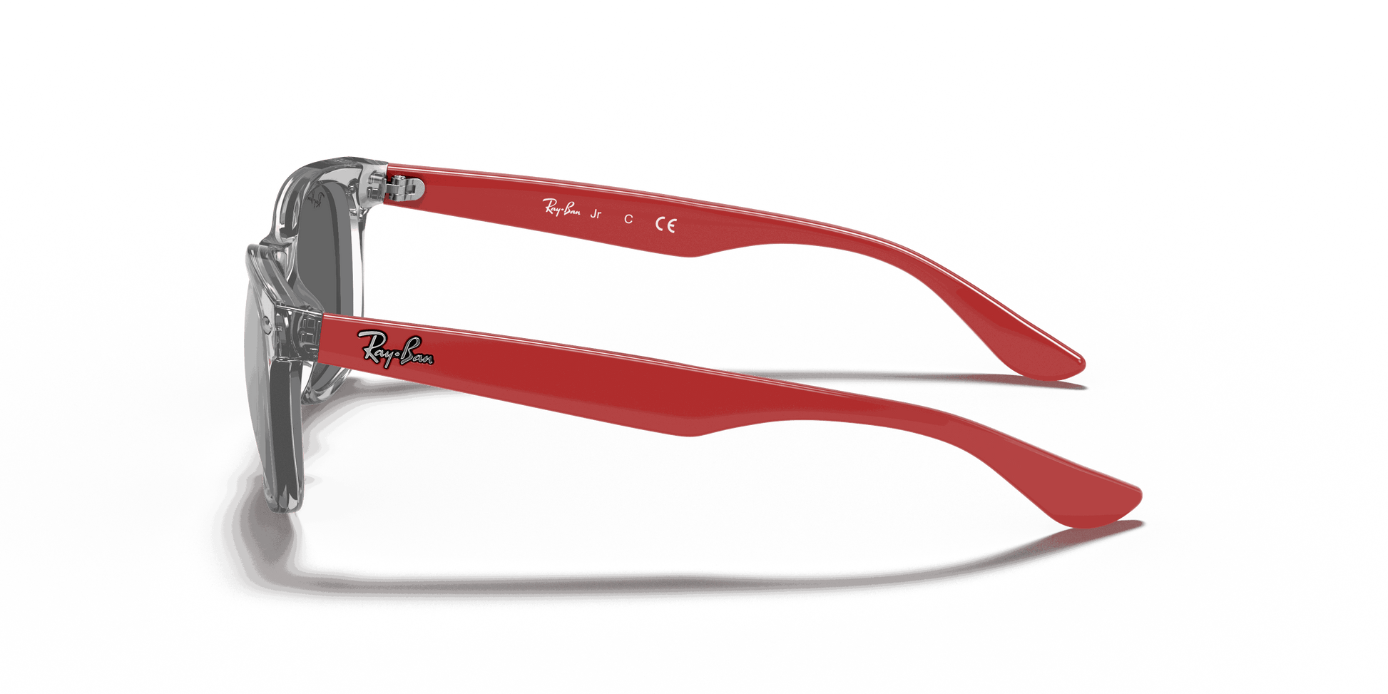 [Grey/Silver Lenses, Polished Transparent Grey Frame]