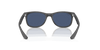 [Dark Blue Lenses, Polished Rubber Dark Gray Frame]