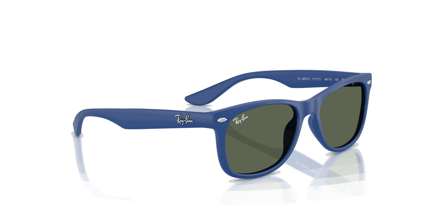 [Dark Green Lenses, Polished Rubber Blue Frame]