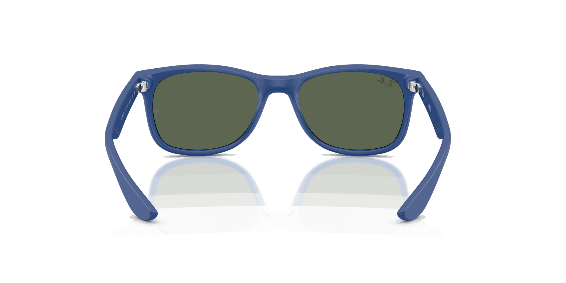 [Dark Green Lenses, Polished Rubber Blue Frame]