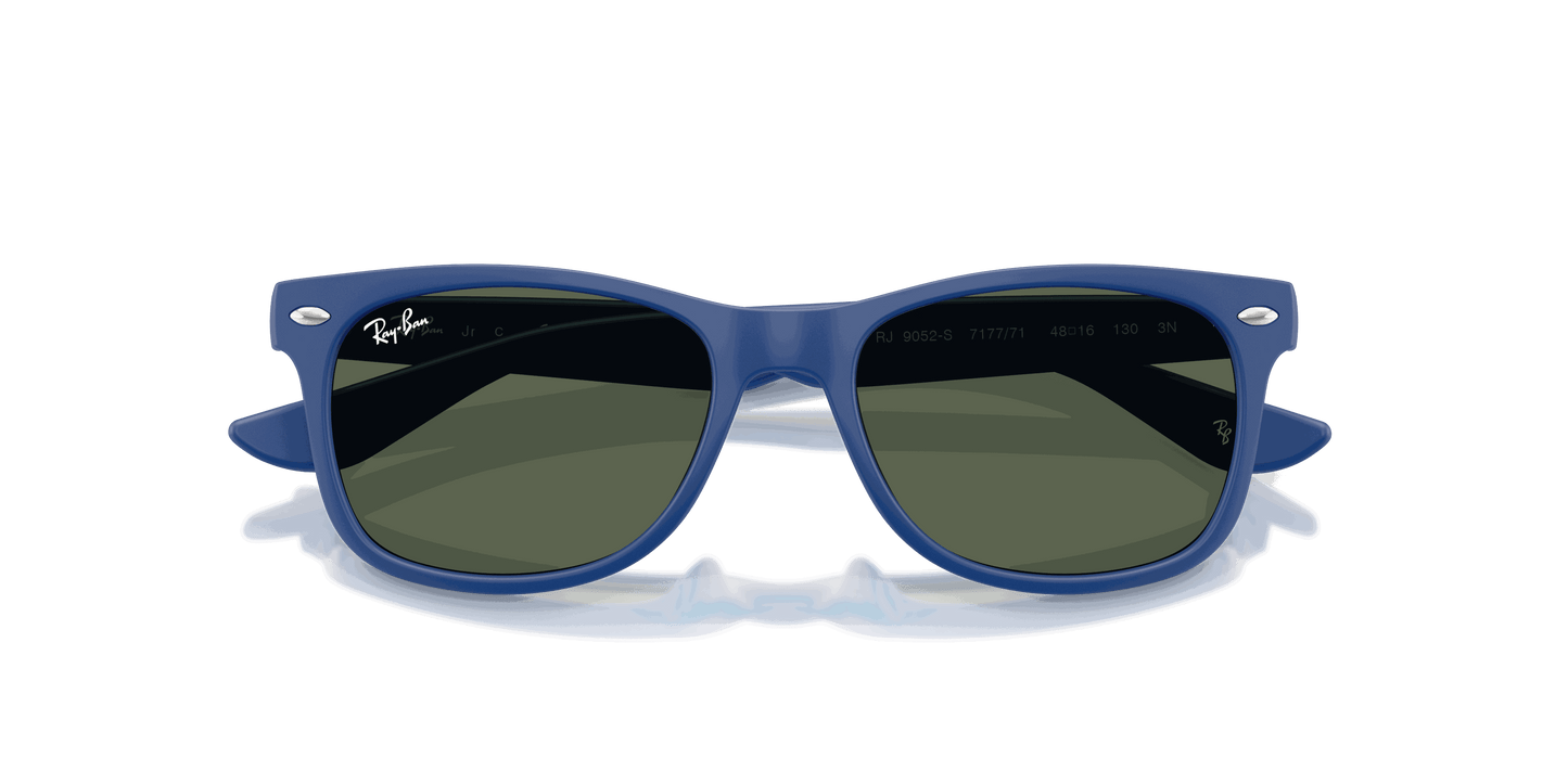 [Dark Green Lenses, Polished Rubber Blue Frame]