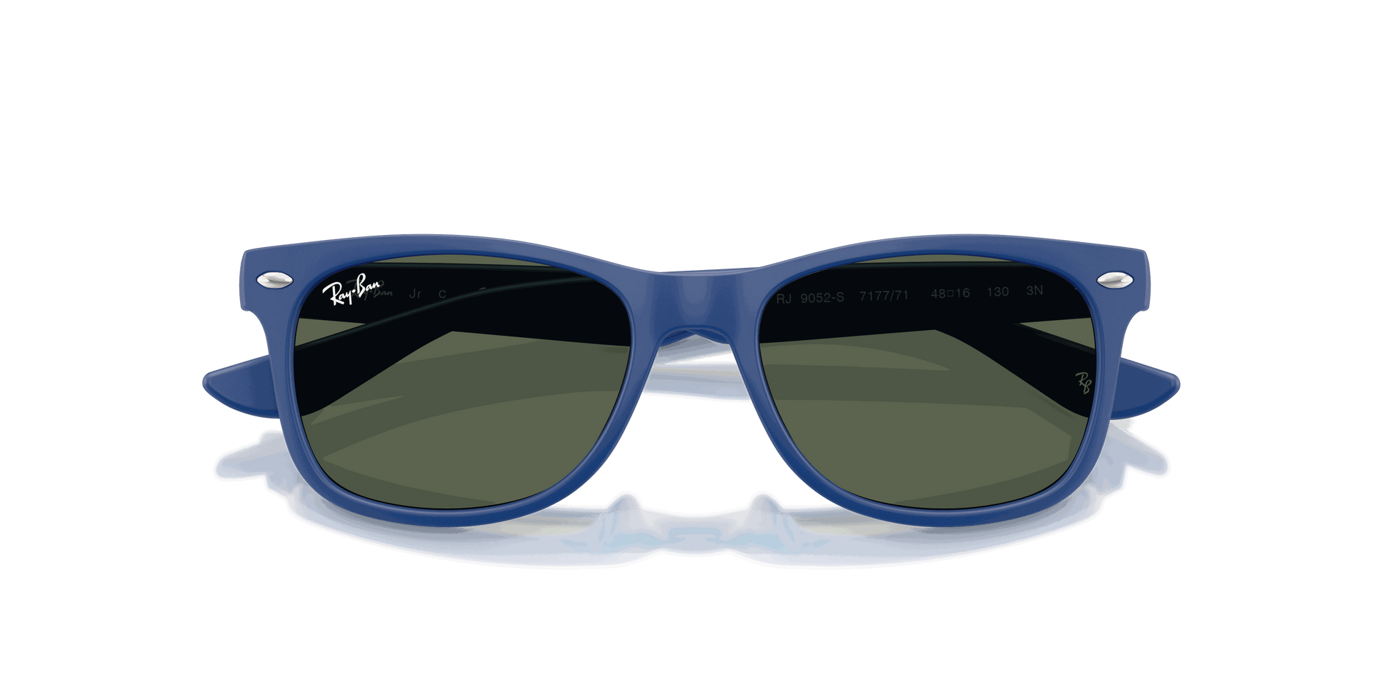 [Dark Green Lenses, Polished Rubber Blue Frame]