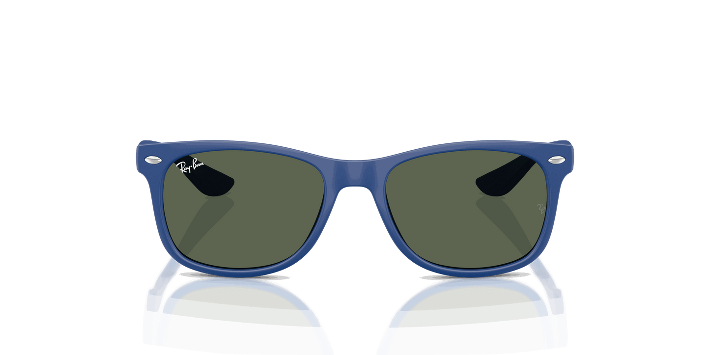 [Dark Green Lenses, Polished Rubber Blue Frame]