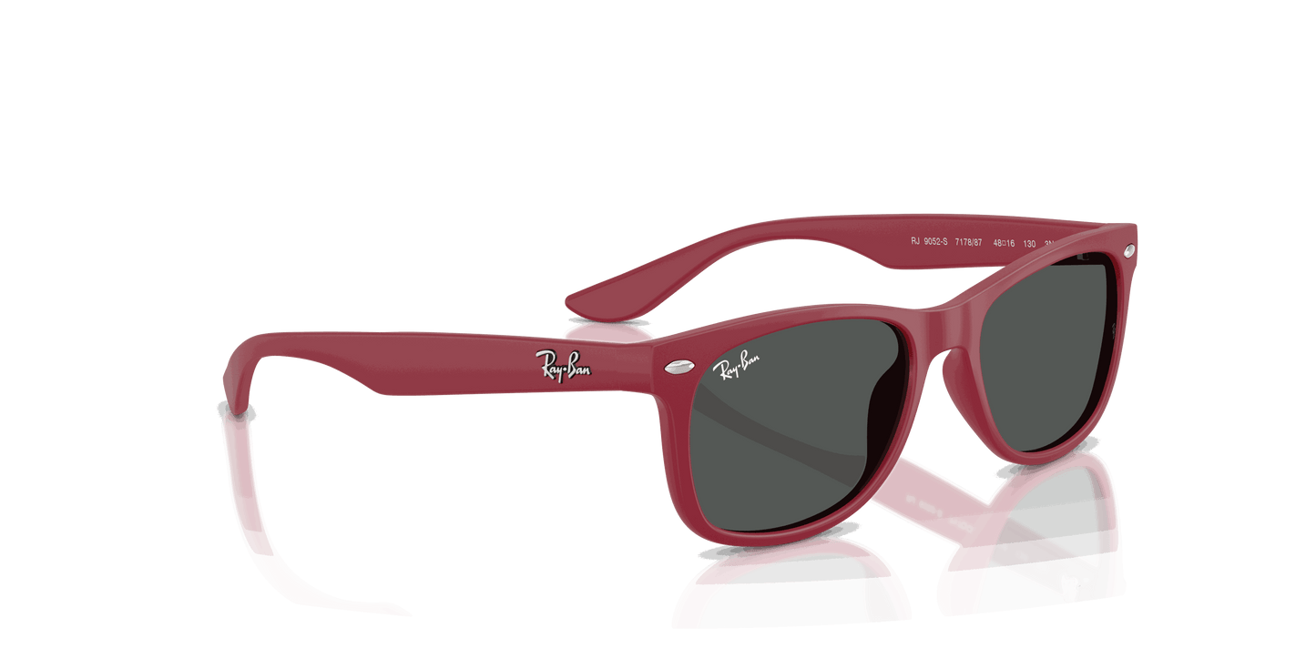[Dark Grey Lenses, Polished Rubber Bordeaux Frame]