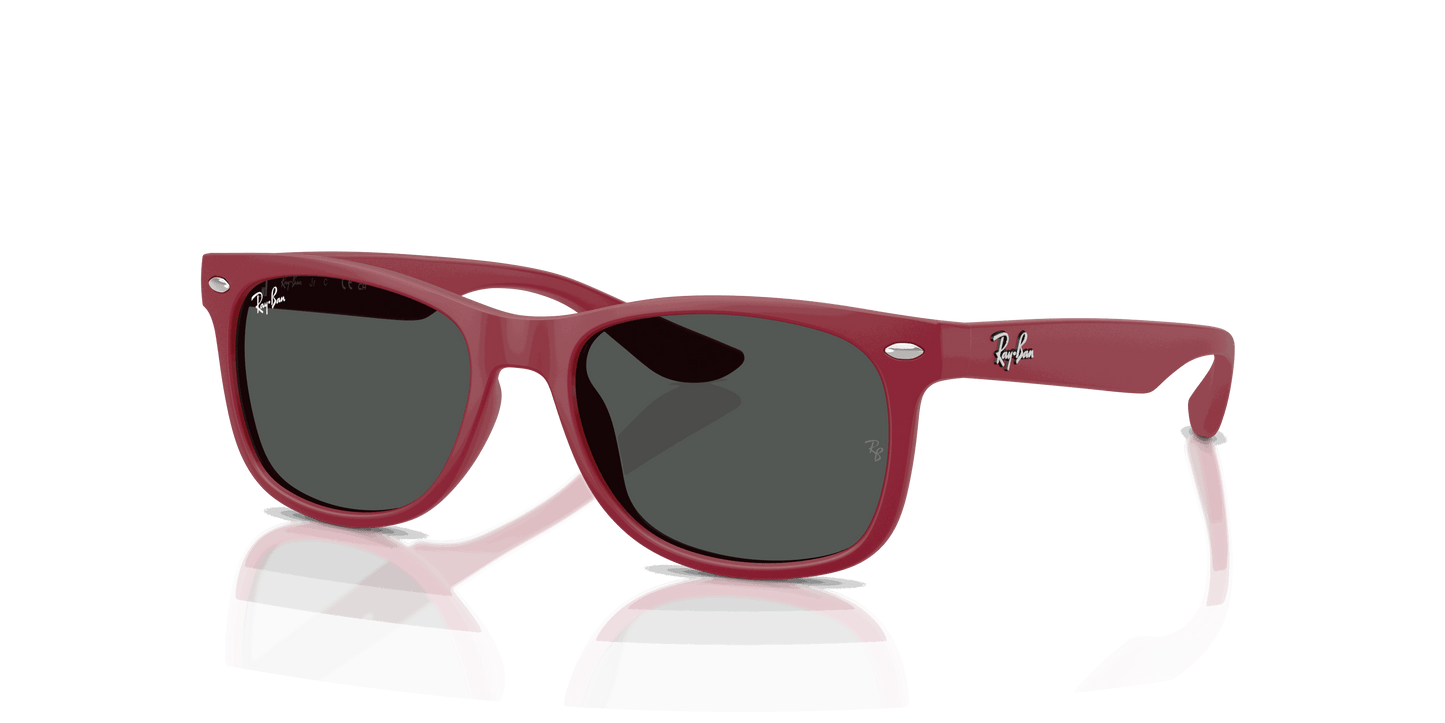 [Dark Grey Lenses, Polished Rubber Bordeaux Frame]