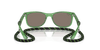 [Dark Gold Lenses, Polished Opal Green Frame]