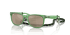 [Dark Gold Lenses, Polished Opal Green Frame]