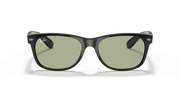 Green Lenses, Polished Black Frame