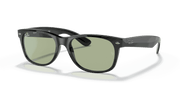 Green Lenses, Polished Black Frame